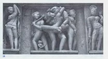 Любовная пара. Скульптура. X–XI вв. Храм Кандарья Махадева. Кхаджурахо