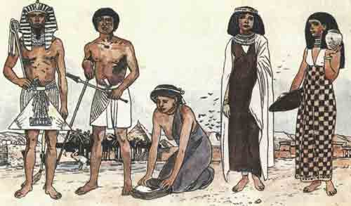 Одяг єгиптян в епоху Давнього царства