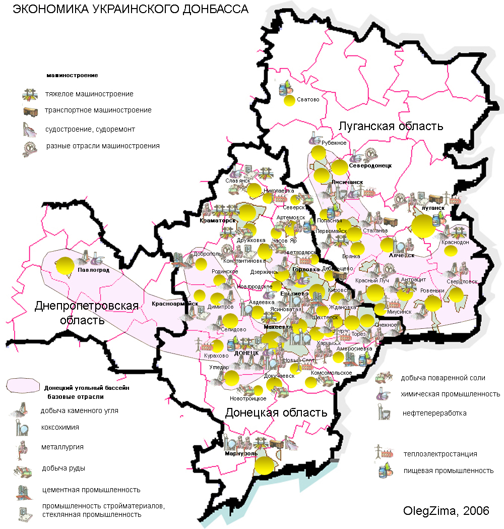 Экономика украинского Донбасса