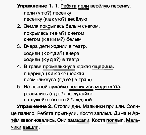 Конспекты уроков в 3 классе школа россии