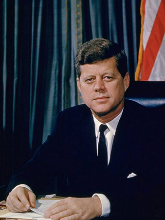 35-й Президент США Джон Кеннеді