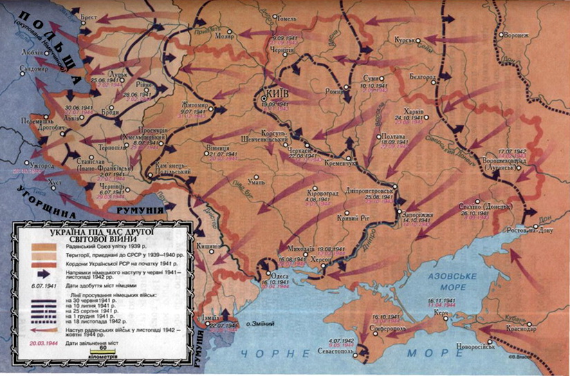 україна під час другої світової війни