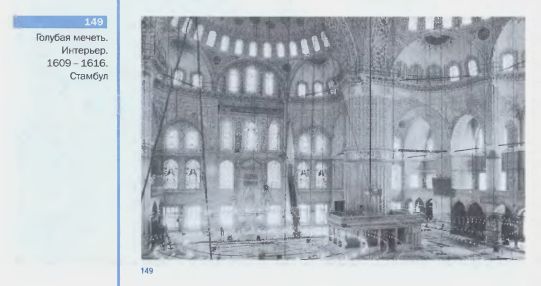 Голубая мечеть. Интерьер. 1609–1616 гг. Стамбул