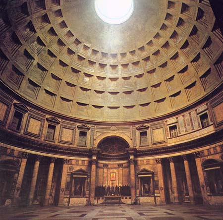 Пантеон. 115-125 гг. Рим, Италия