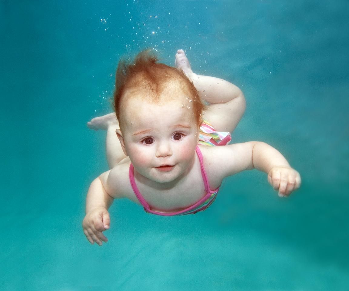 поведение ребенка в воде.фото