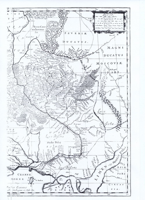 Карта Г.Боплана