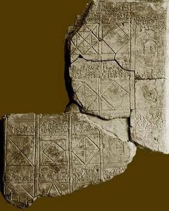 Математические таблички. II тыс. до н.э. Хранится в Британском музее, Лондон, Великобритания