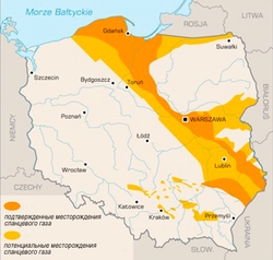 Сланцевий газ у Польщі
