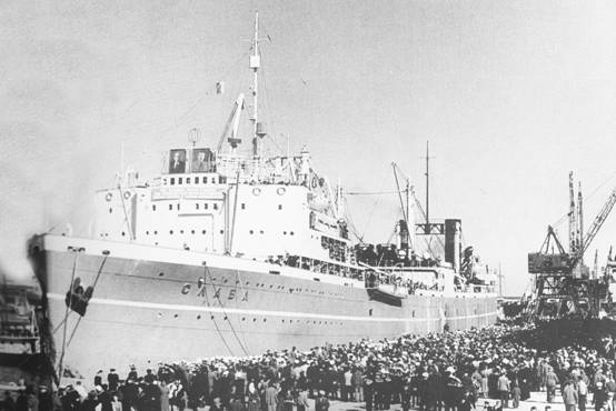 Китобійна флотилія "Слава". Одеса, 1953 р.