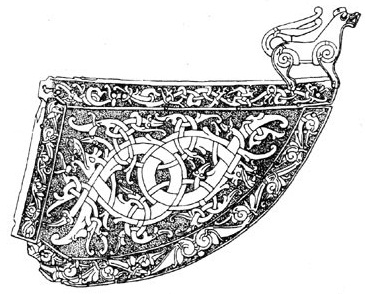 Флюгер, украшавший, вероятно, мачту корабля викингов