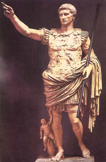 Август. I в. до н.э. Рим, Италия