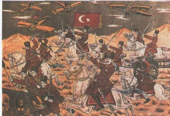Наступ турецьких військ. Гравюра.jpeg