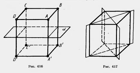 Симметрия прямоугольного параллелепипеда