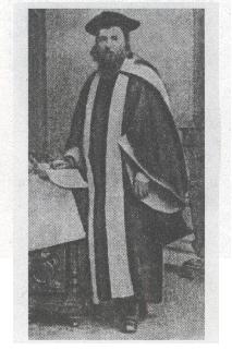 Д. І. Менделєєв у мантії Оксфордського університету (1894). фото