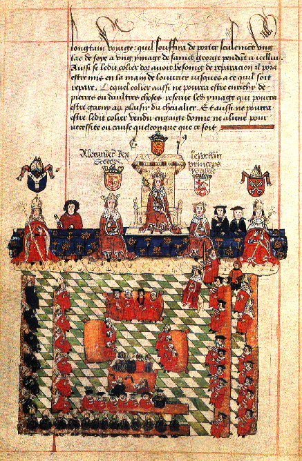 Засідання середньовічного парламенту