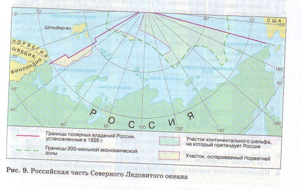 Российская часть Северного Ледовитого океана