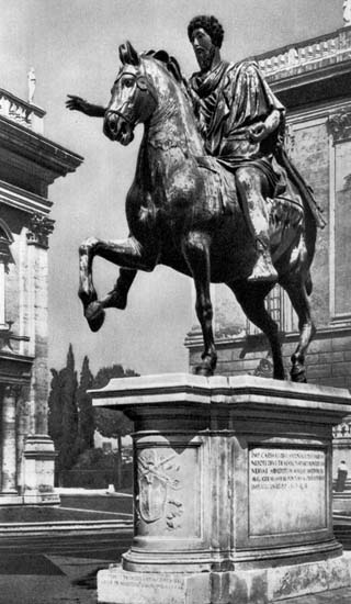 Марк Аврелий. Конная статуя. II в. Рим, Италия