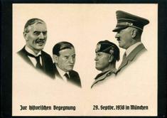 Німецька листівка з приводу Мюнхенського договору