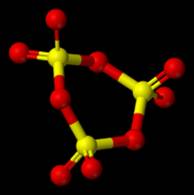 модель молекули -SO3